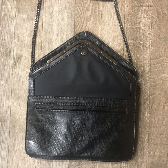 BCBGeneration Faux Snakeskin Chain Shoulder Purse - Picture 6 of 10